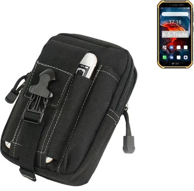 Produktbild von K-S-Trade Gürtel Tasche kompatibel mit Ulefone Armor X7 Pro Gürteltasche Holster Schutz Hülle Handy Hülle Smartphone outdoor Handy-Hülle schwarz