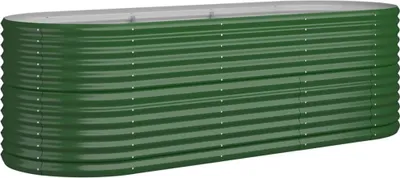 Produktbild von vidaXL Hochbeet Verzinkter Stahl 224x80x68 cm Grün