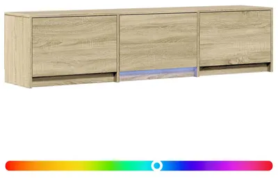 Immagine prodotto di Mobile TV con LED con LED Rovere Sonoma 165 x 34 x 40 cm