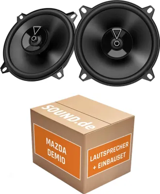 Produktbild von Lautsprecher Boxen Einbaupaket vorne JBL Club3 54F passend für Mazda Demio | 2x Tief-Mitteltöner mit integriertem Hochtöner 135W MAX