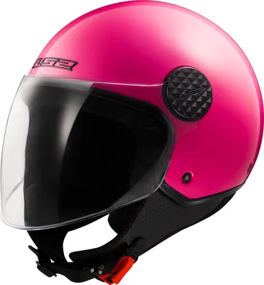 Produktbild von Jet Helm LS2 OF558 SPHERE LUX II Solid Glänzendes Neonpink größe L