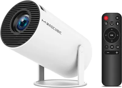 Obrázek produktu pro Projektor, rozlišení 4K, bezdrátové připojení, HY300 Pro-White, zástrčka EU