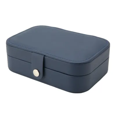 Imagen del producto de Caja portátil para joyas, caja de viaje para joyas, estuche de viaje portátil para joyas, estuche organizador portátil para joyas, caja portátil para guardar joyas, organizador de viaje para joyas