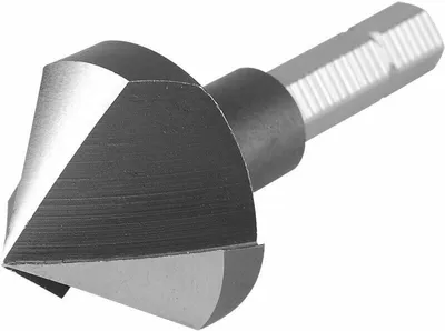 Produktbild von Záhlubník kuželový 90°, O 25mm, 3břitá hlava, 1/4" šestihran. uchycení, HSS