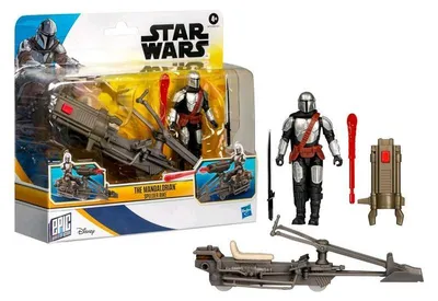 Produktbild von Star Wars Epic World of Action Spürtruppler & Speeder Bike, 4 Jahr(e), Acrylnitril-Butadien-Styrol (ABS), Metall, Polypropylen (PP), Polyvinylchlorid (PVC)