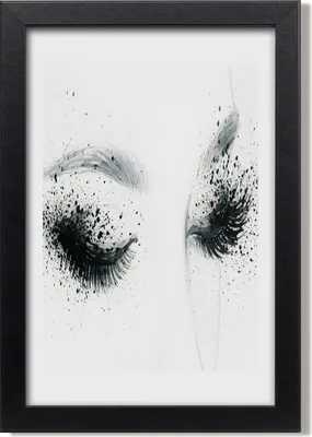 Produktbild von Bild 20x30 MDF-Rahmen, Wandkunst Make-up
