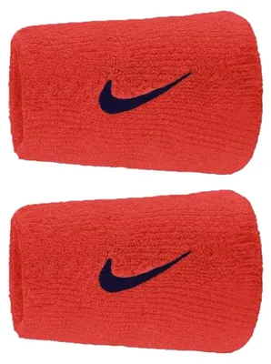 Produktbild von Nike - Armband, Doppelbreit (2er-Pack) PP13323 (Einheitsgröße) (Rot/Orange)