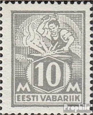 Produktbild von Briefmarken Estland 1928 Mi 73 (kompl.Ausg.) gestempelt Philatelistische Ausstellung