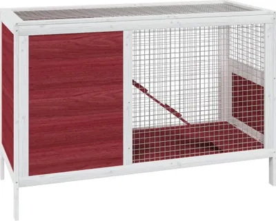 Obrázek produktu pro vidaXL králíkárna mocha 103x44x69,5 cm borovicový masiv