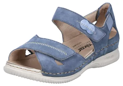 Produktbild von Rieker Damen Sandalen V7474-10 blau Gr. 37