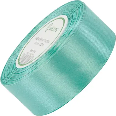 Zdjęcie produktu dla Wstążka satynowa turkusowa 38mm - 32mb