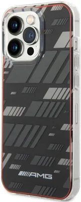 Image de Coque arrière AMG pour iPhone 14 Pro Max - Double épaisseur - Motif graphique