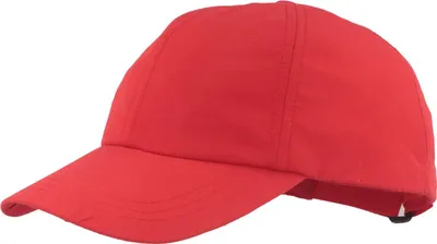 Balke 6-teilige Baseball Cap mit UV-Schutz 40+ und Klettverschluss in rot