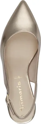 Produktbild von Tamaris Damen Pumps Slingback Stiletto spitze Form 1-29611-42, Größe:39 EU, Farbe:Gold