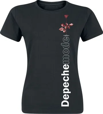 Produktbild von Depeche Mode T-Shirt Damen Violator Side Rose schwarz M
