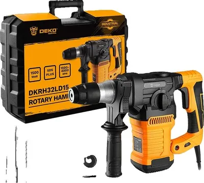 Zdjęcie produktu dla Młotowiertarka udarowa o mocy 2000 W, wszechstronna dla majsterkowiczów, DKRH32LD15