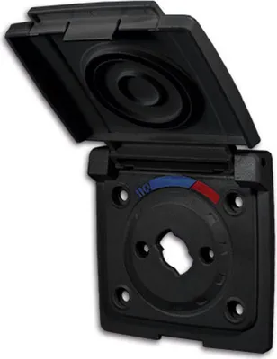 Immagine prodotto di Coperchio di ricambio per presa d'acqua esterna Doccia esterna nera