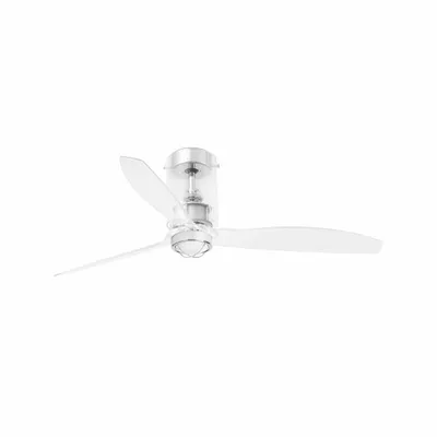 Produktbild von MINI TUBE FAN Deckenventilator transparent mit Licht