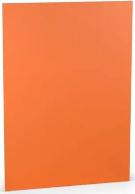 Produktbild von Briefkarte Paperado A4 160g orange RÖSSLER 16402621 210x297mm gerippt
