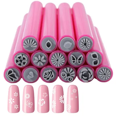 Produktbild von 15-teiliges Nagelkunst-Stempelset