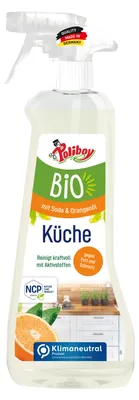 Produktbild von Poliboy Küchenreiniger mit Sprühflasche - aktive und kraftvolle Reinigung mit Seifenschaum für die ganze Küche - Vegan - 500ml