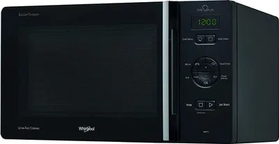 Produktbild von Whirlpool Chef Plus MCP 345 BL, Arbeitsplatte, Grill-Mikrowelle, 25 l, 800 W, Eingebautes Display, Tasten