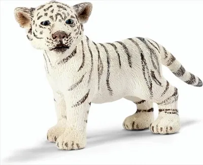 Image de Schleich 14384 - Jeune tigre blanc, debout
