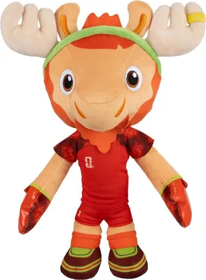 Immagine prodotto di Peluche dedicato ai Mondiali FIFA® 2026 in Canada – Mascotte ufficiale «Maple Leaf Reindeer™», ideata appositamente per i tifosi
