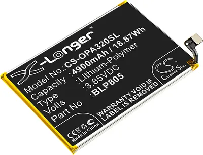 Produktbild von TECHTEK Akku Kompatibel mit [OPPO] A32, A53 Ersetzt BLP805
