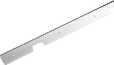 Produktbild von Getalit Eckverbindungsleiste 60 cm, 12 x 40 mm, silber