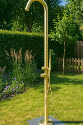 Produktbild von SYLT Gold V4A Dusche von Ideal Eichenwald
