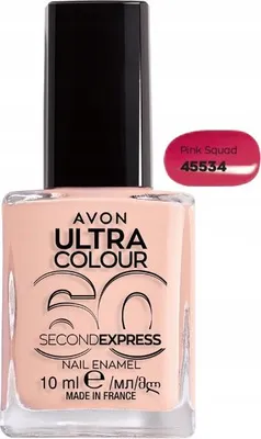 Obrázok produktu pre Rýchloschnúci ružový lak na nechty AVON