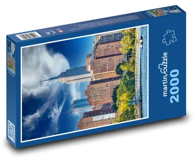 Obrázek produktu pro martinpuzzle - Puzzle 2000 - Město - budovy, most