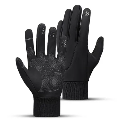 Produktbild von Winter-Fahrradhandschuhe, warm, wasserdicht, fš¹r Fahrrad, Touchscreen-Handschuhe, rutschfeste Sporthandschuhe