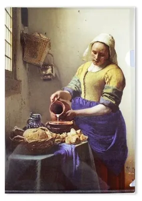 Productafbeelding van Museumwebshop – Formulier, A4-formaat, Vermeer, Het melkmeisje