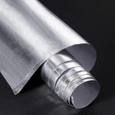 Immagine prodotto di Pannello isolante termico argentato 91x122 cm, resistente al calore, in alluminio