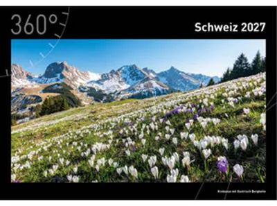 Produktbild von Premium Wandkalender 2027 Schweiz: Impressionen von Robert Haasmann, 50x35 cm