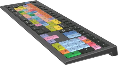 Immagine prodotto di Logickeyboard LKB-LOGXP2-A2M-IT Tastiera USB QWERTZ Tedesco Nero (LKB-LOGXP2-A2M-IT)