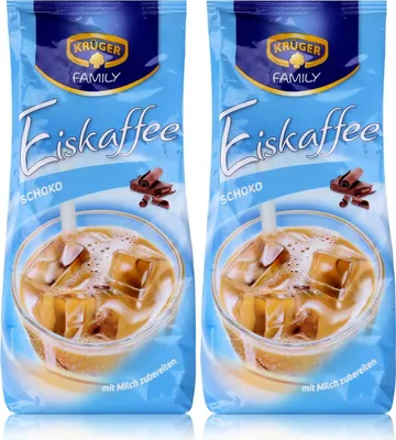 Produktbild von Krüger Family Eiskaffee Schoko 500g - Mit Milch zubereiten (2er Pack)