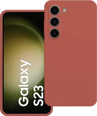 Produktbild von Hülle Samsung Galaxy S23 Schutzhülle - Cazy - Rot