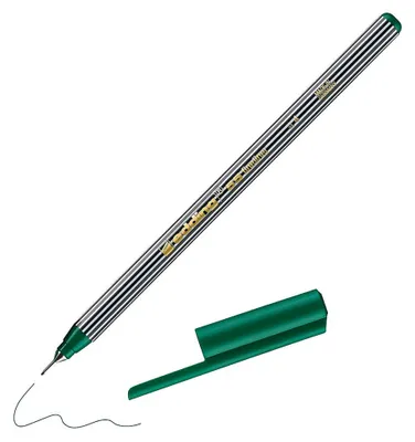 Produktbild von Edding 000926-004, Grün, Fein, Grün, Kunststoff, Rund, 0,3 mm