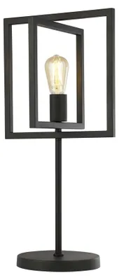 Image de 1Lt Lampe De Table Réglable, Noir Mat