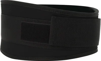 Immagine prodotto di Cintura di sostegno lombare, protezione vita regolabile, comoda, traspirante, bendaggio compressivo per lo sport, nero, L