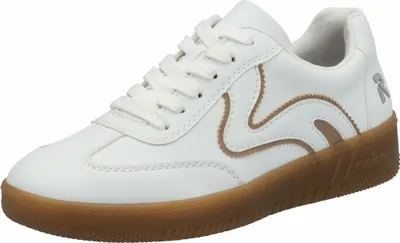 Obrázek produktu pro Rieker Sneaker Low - White / Camel Syntetická kůže : Normal : 43 Velikost: 43 Šířka: Normální