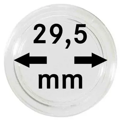 Produktbild von Lindner 2250295P Münzkapseln 29,5 mm-10er Pack
