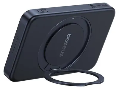 Zdjęcie produktu dla Baseus PicoGo Qi2, 5000 mAh, Litowo-polimerowy (LiPo), Bezprzewodowe ładowanie, Czarny