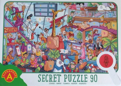 Produktbild von Puzzle 90 elementów. Secret Puzzle