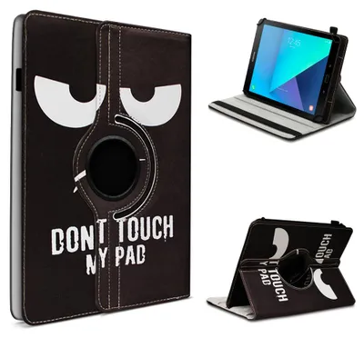 Produktbild von Schutzhülle für Samsung Galaxy Tab S3 S2 9.7 Tablet Hülle Tasche Case DrehbarFarbe 360 Uni:Motiv 6
