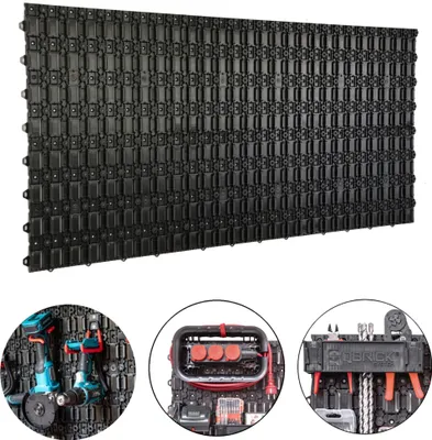 Obrázok produktu pre 6x Panel na náradie na pracovnom stole 151x76 cm garážový závesný panel