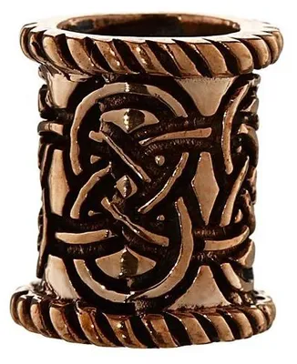 Productafbeelding van Haaraccessoire, baardparel, CELTIC MAGIC, gemaakt van brons, haarspeld